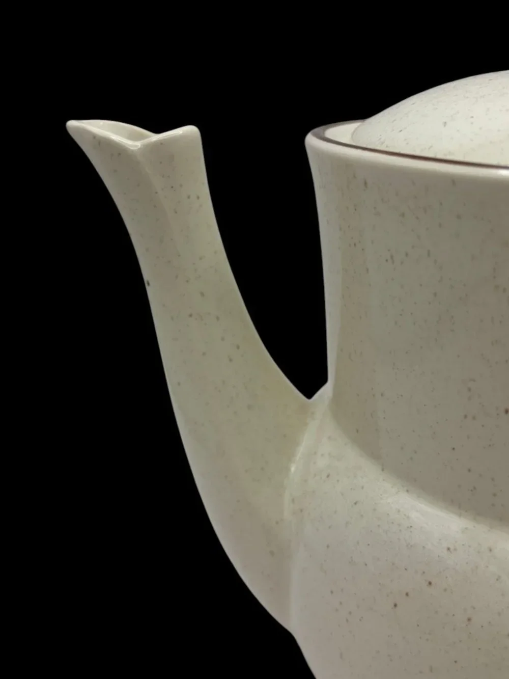 VTG Hearthside Casual Elegance Stoneware Teapot / Coffee Pot – Japan –Cups / 1Qt